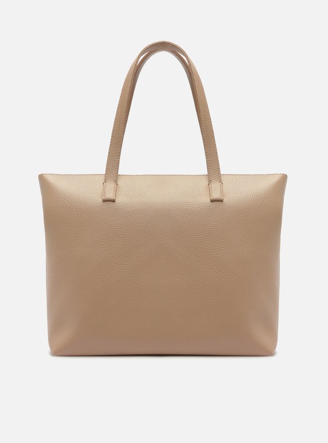 Bolsa Shopping Bege Mercato Grande