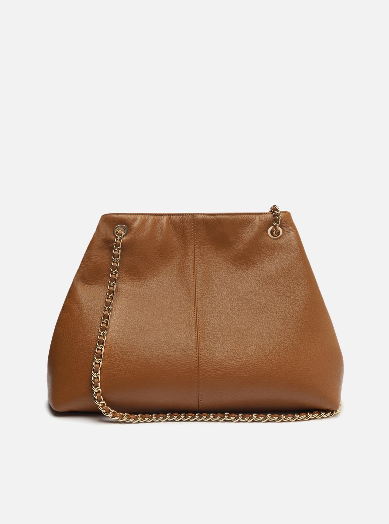 Bolsa Marrom Tote Grande — foto 3