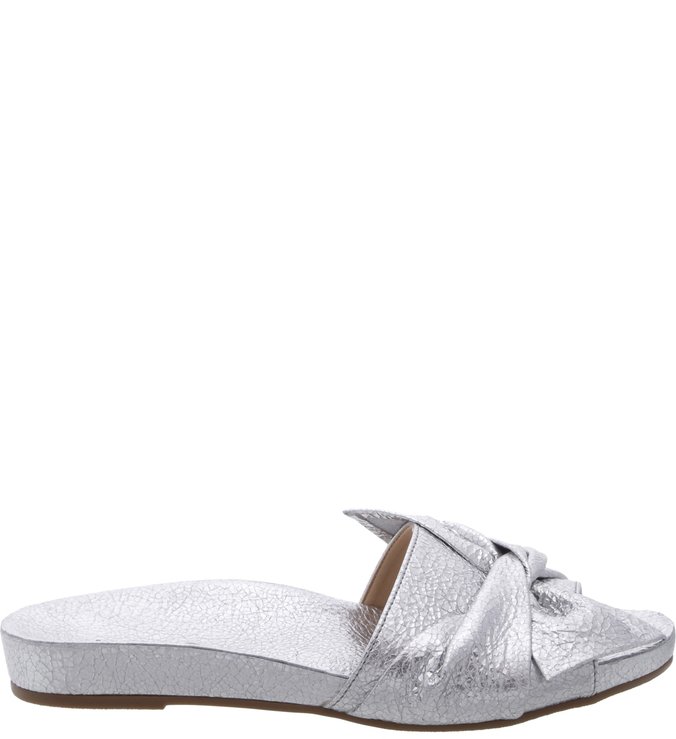 Chinelo Laços Prata