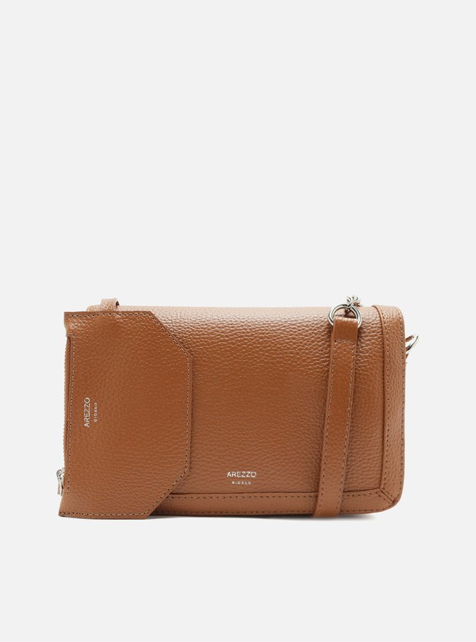 Bolsa Tiracolo Marrom Pequena