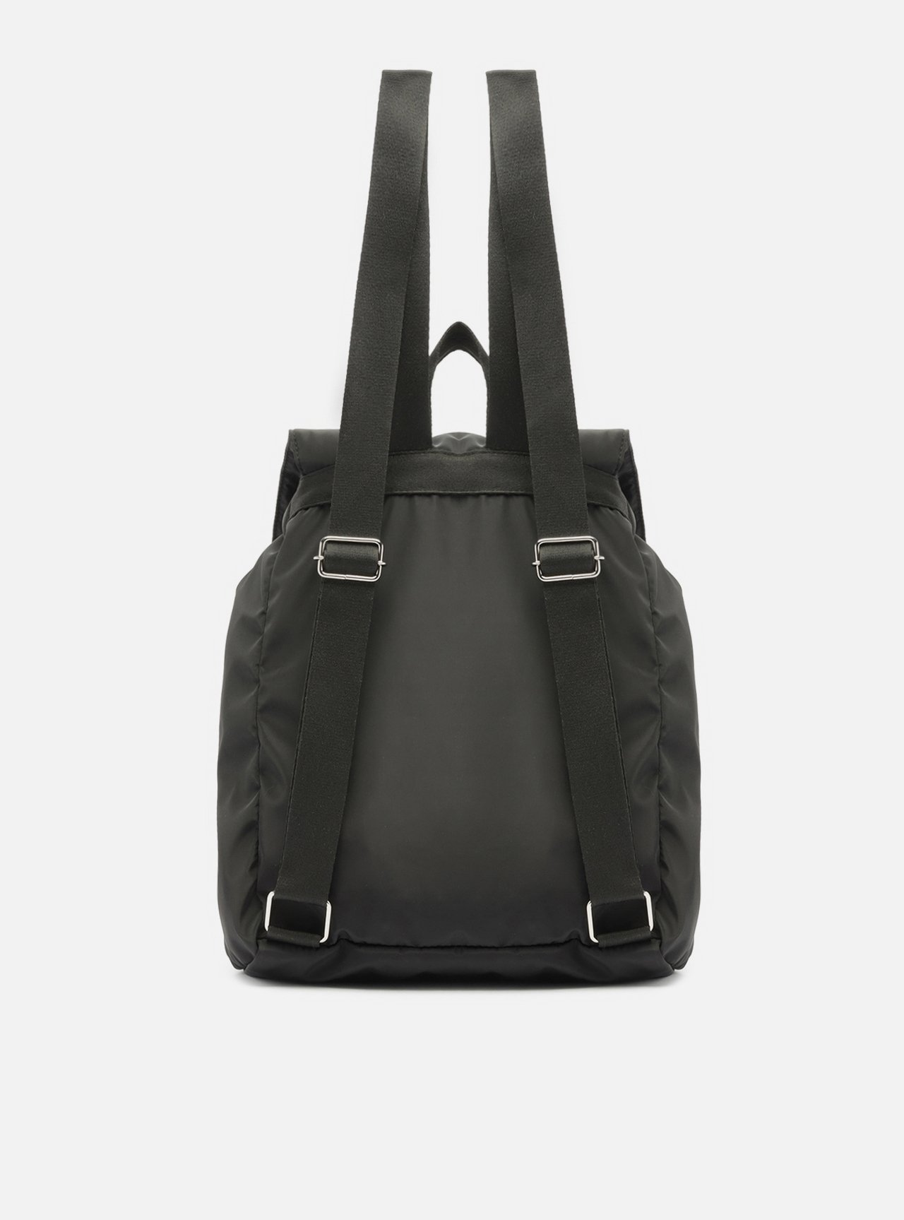 Mochila Preto Nylon Grande — foto 3