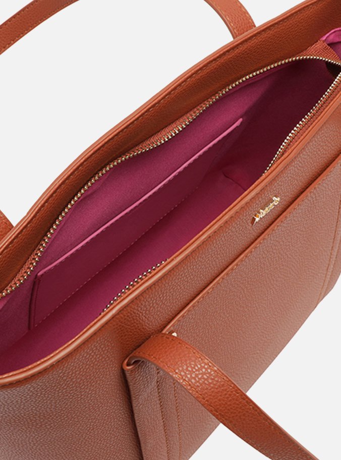 Bolsa Shopping Marrom Média