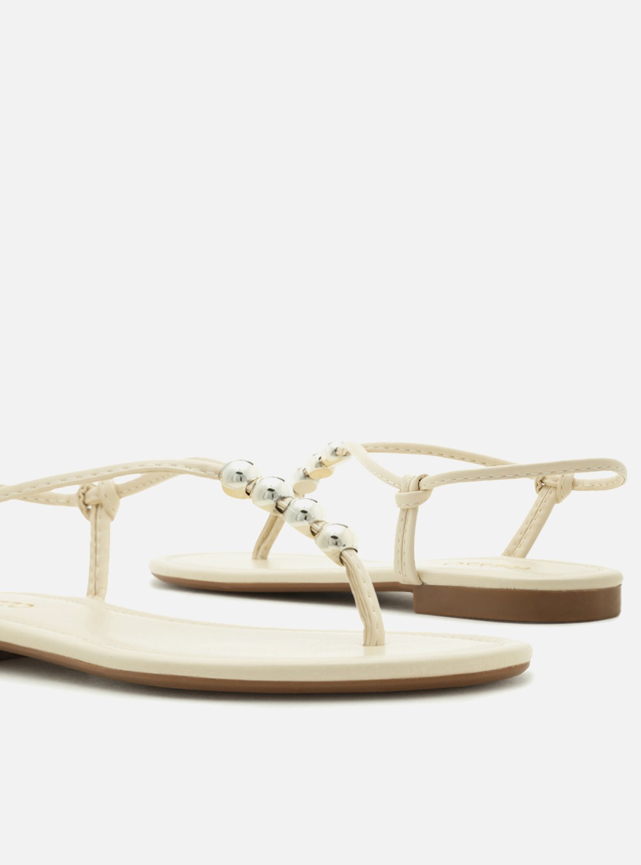 Sandália Rasteira Off-White Slim Light Citrus — foto 4