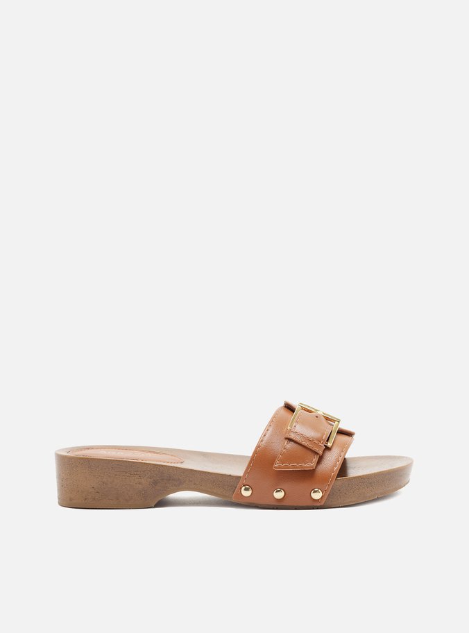 Sandália Marrom Flatform