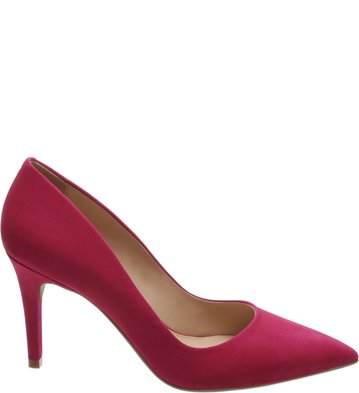 Scarpin Nobuck Médio Lady Pink