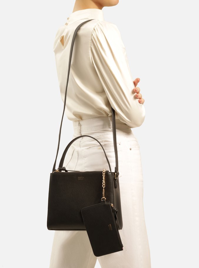 Bolsa Tote Preta Média