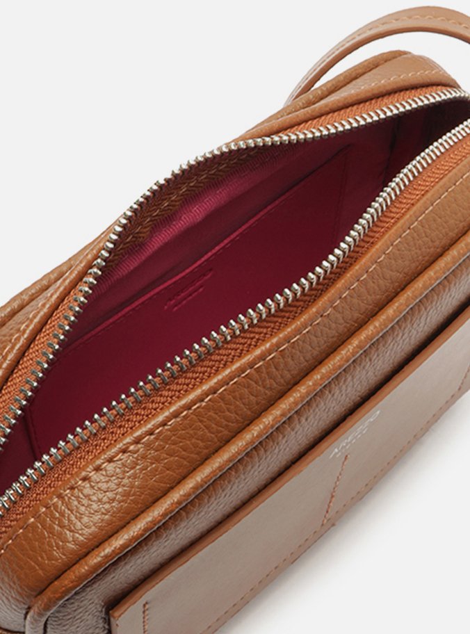 Bolsa Tiracolo Caramelo Pequena Bolso