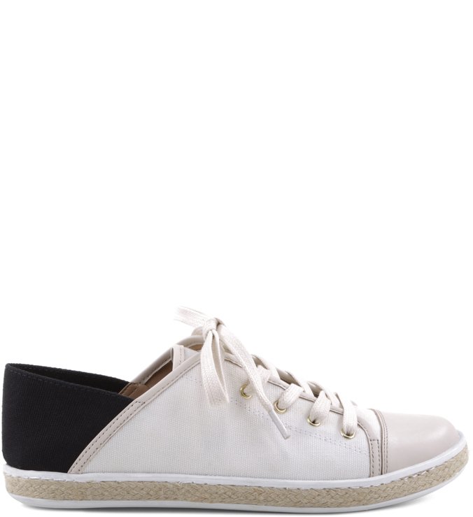 Tênis Calcanhar Dobrável Lona Off-White