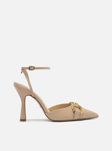 Scarpin Nude Salto Alto