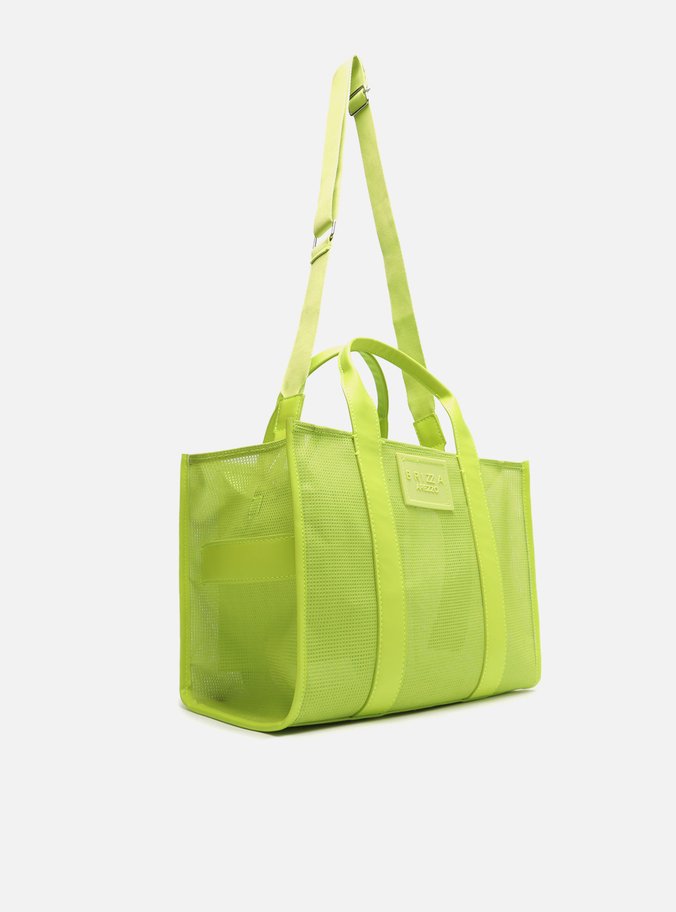 Bolsa Tote Verde Tela Brizza