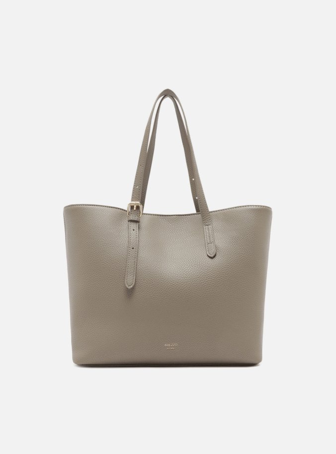 Bolsa Shopping Cinza Grande