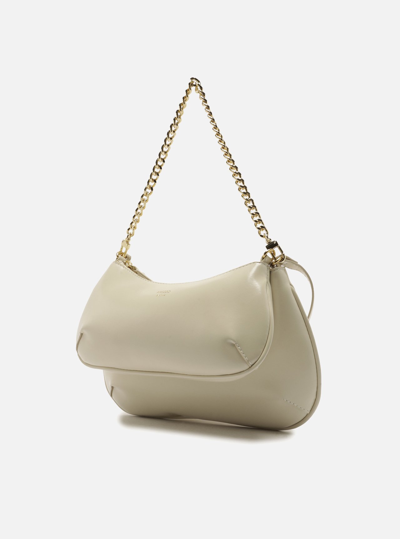 Bolsa Tiracolo Branca Média Corrente — foto 2