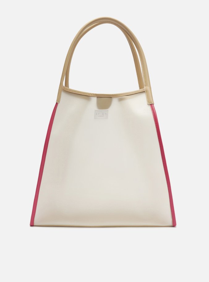 Bolsa Tote Multicolorida Vinil Piscine Grande