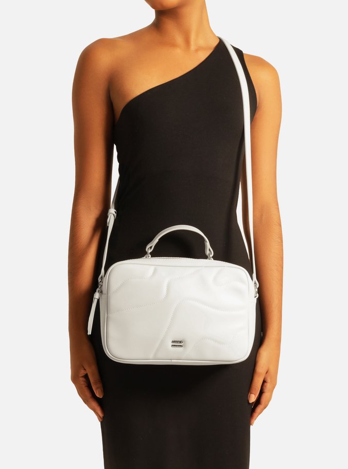 Bolsa Tiracolo Branca Waves Média Elisa