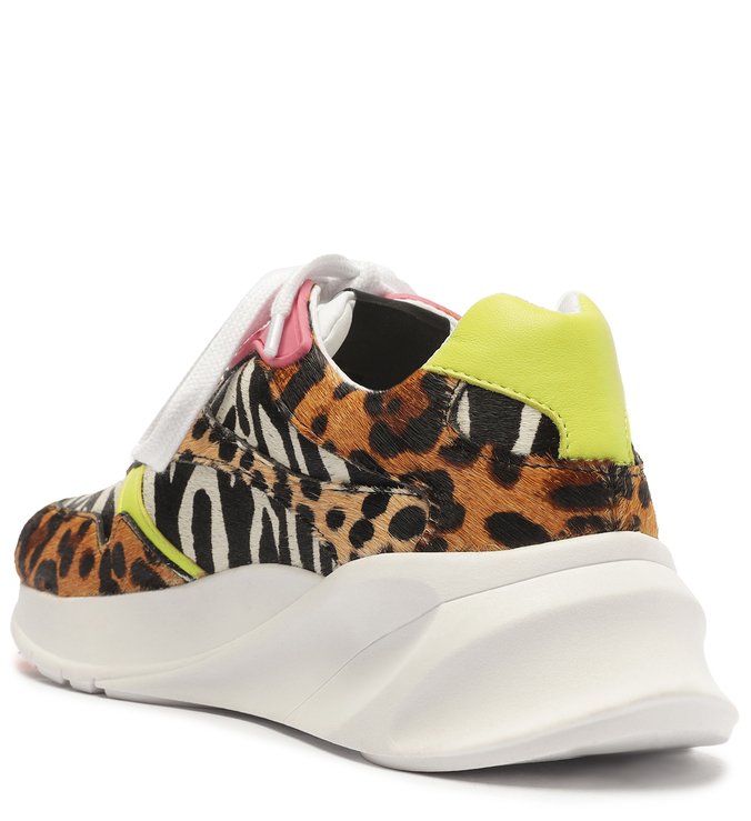 Tênis Animal Print Multimaterial Color