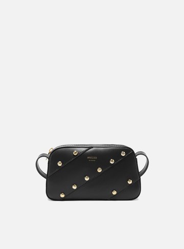 Bolsa Tiracolo Preta Média