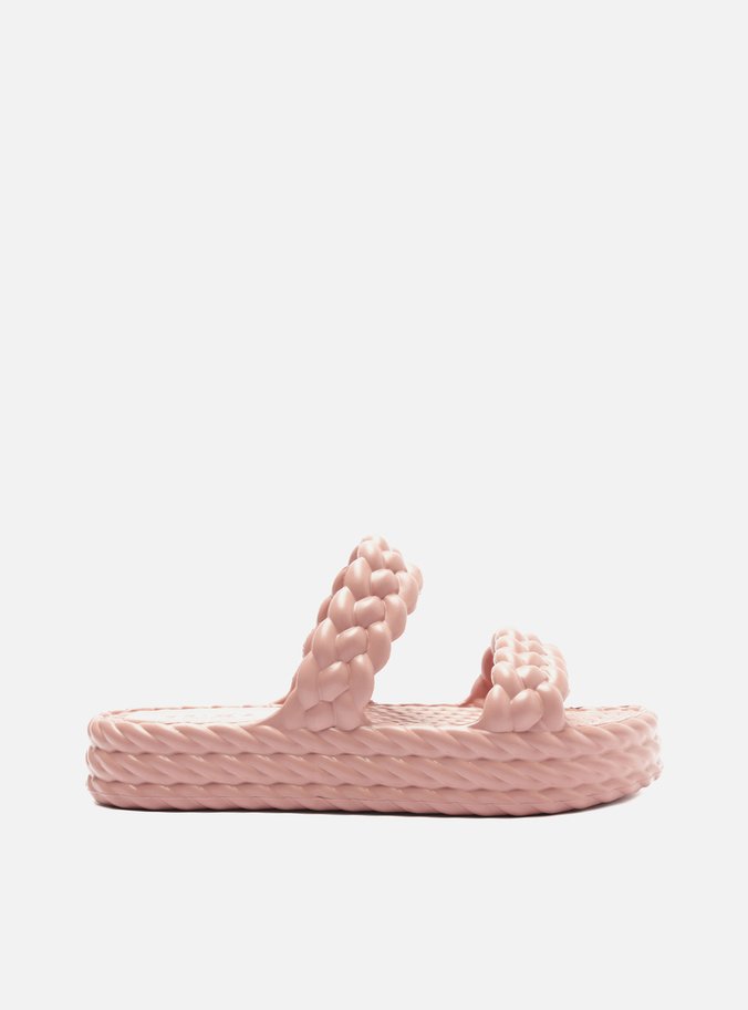Sandália Rosa Flatform Marrocos Up