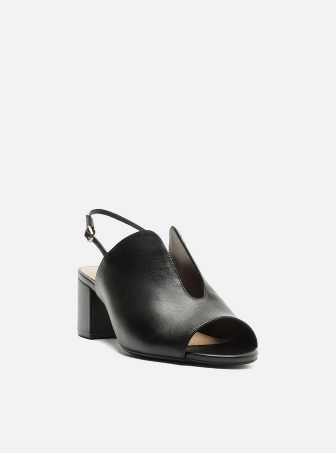 Mule Preto Salto Bloco