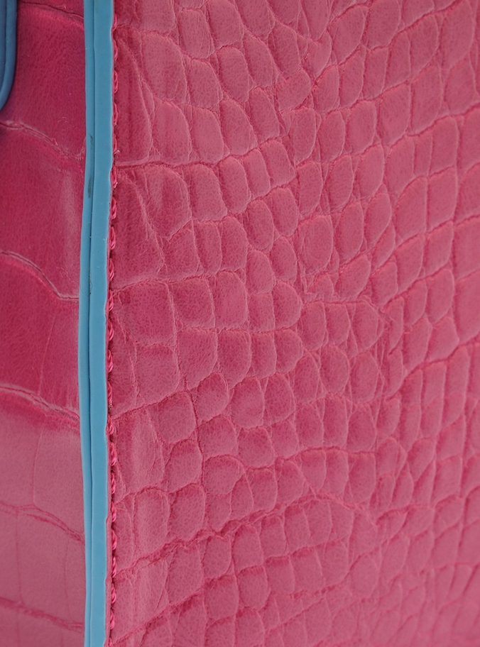 Bolsa Tiracolo Rosa Corrente Pequena