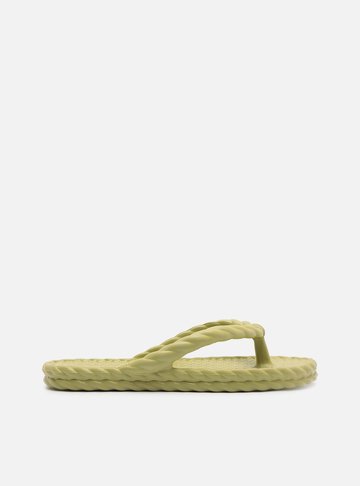 Arezzo — Chinelo de Dedo Verde Marrocos Brizza