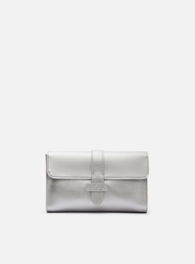 Bolsa Tiracolo Prateada Betina Pequena