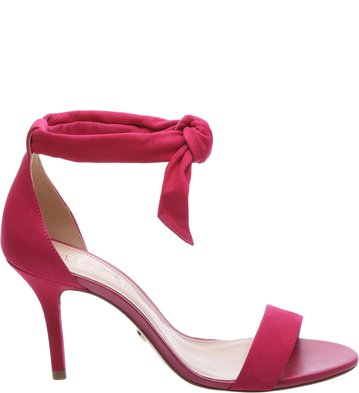 Sandália Nobuck Isabelli Média Lace Up Lady Pink