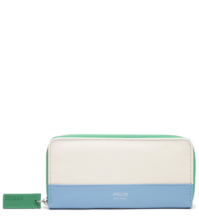 Carteira Off-White Giorno Grande Azul