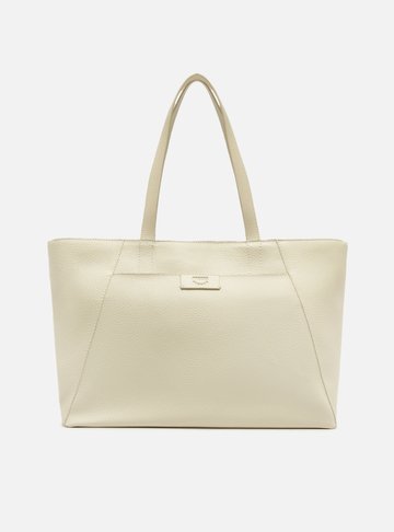 Bolsa Shopping Off-White Ligia Grande