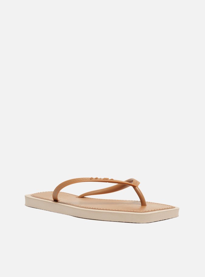 Chinelo de Dedo Marrom Square Recouro Brizza