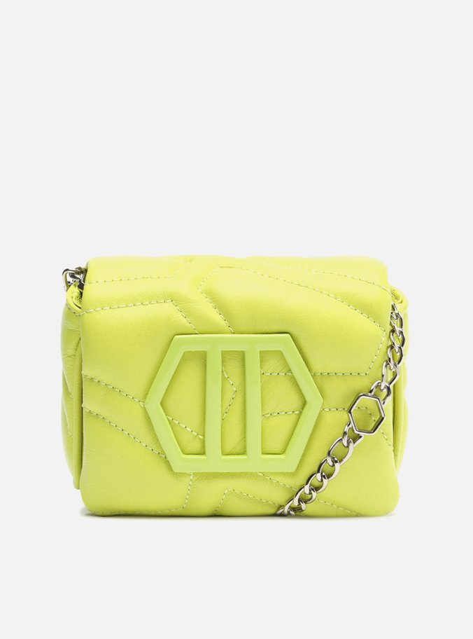 Bolsa Tiracolo Verde Lima Couro