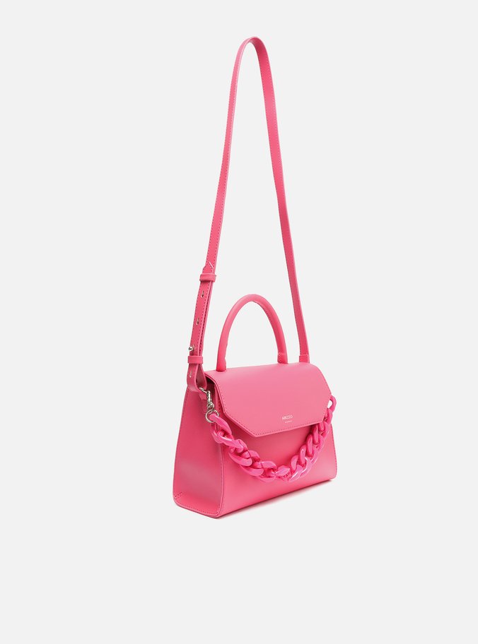 Bolsa Satchel Rosa Iara Média Pink Soul