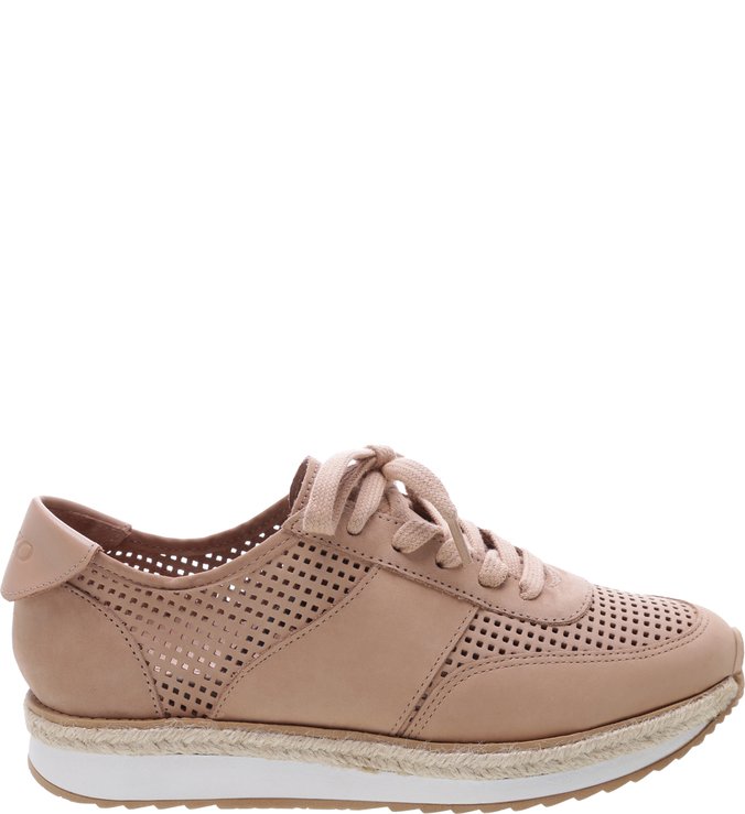 Tênis Couro ZZ Pool Nude Crema