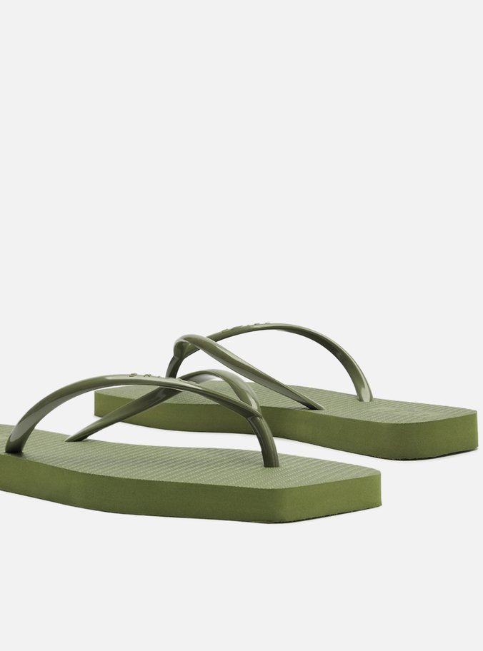 Chinelo de Dedo Verde Flat Brizza