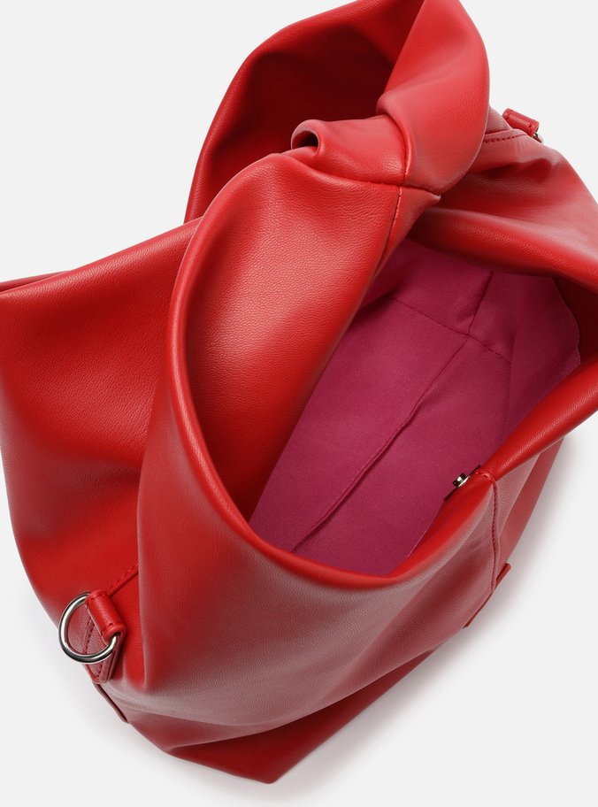 Bolsa Hobo Vermelha Pequena