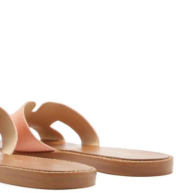 Chinelo Rasteiro Lizard New Salmon