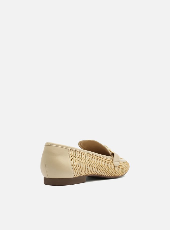 Mocassim Nude Tramado Metal Elos