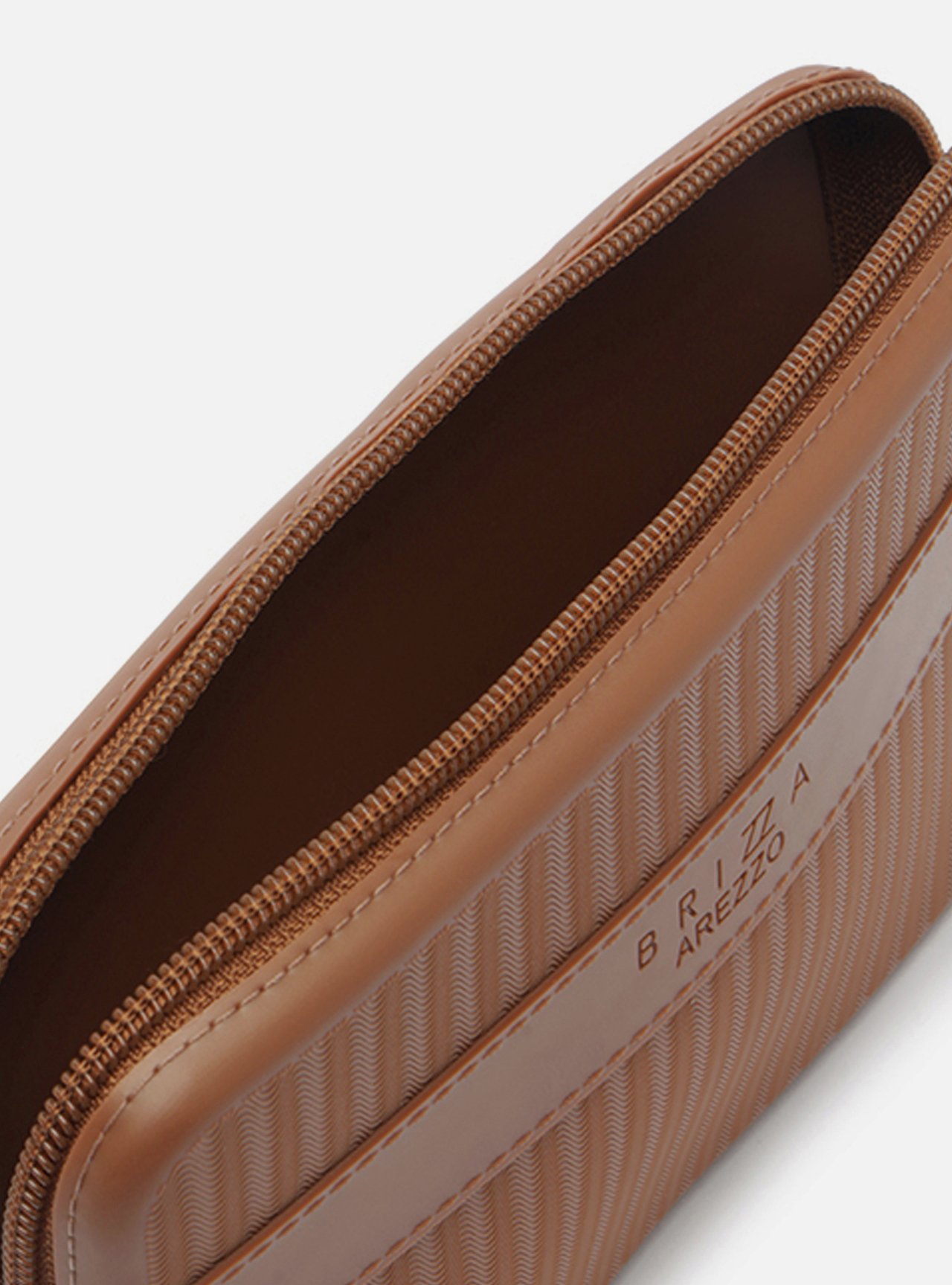 Bolsa Clutch Marrom Pequena Brizza — foto 3