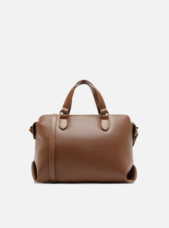 Bolsa Tote Caramelo Média Tag Básica