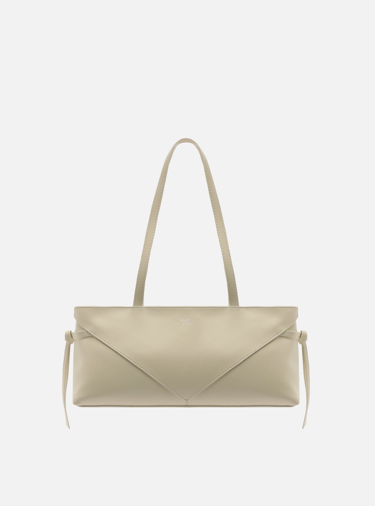 Bolsa Shoulder Branca Média Nó — foto 1