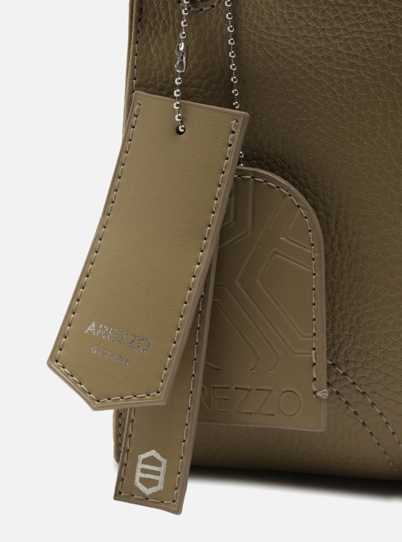 Bolsa Tiracolo Cinza Pequena — foto 6