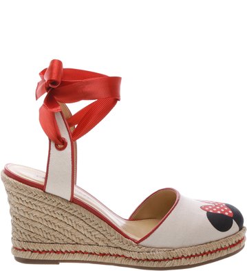 Disney x Arezzo | Espadrille Lace Up Pop Flame
