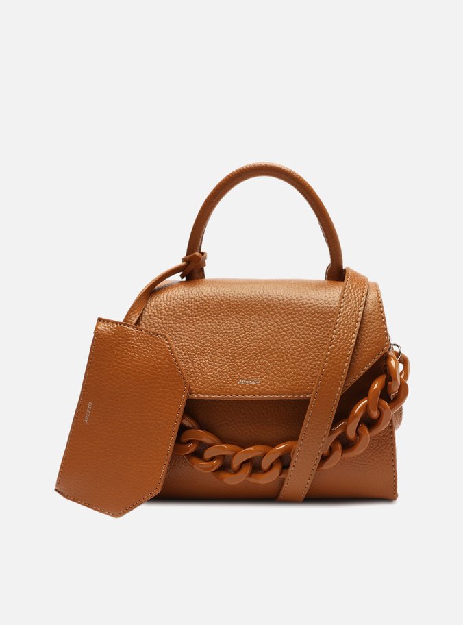Bolsa Satchel Marrom Iara Média