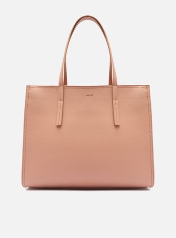 Bolsa Tote Rosa Grande