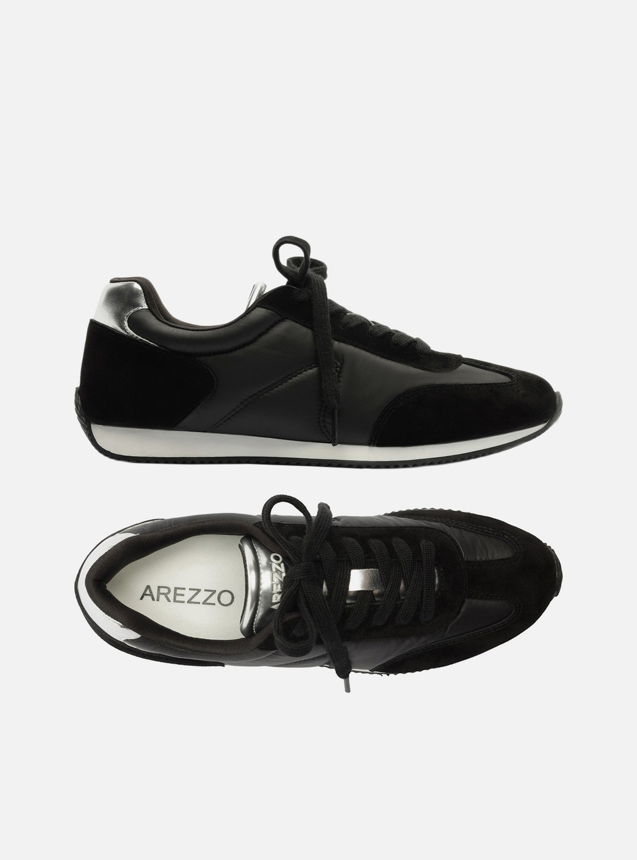 Tênis Preto Suede Metais — foto 5