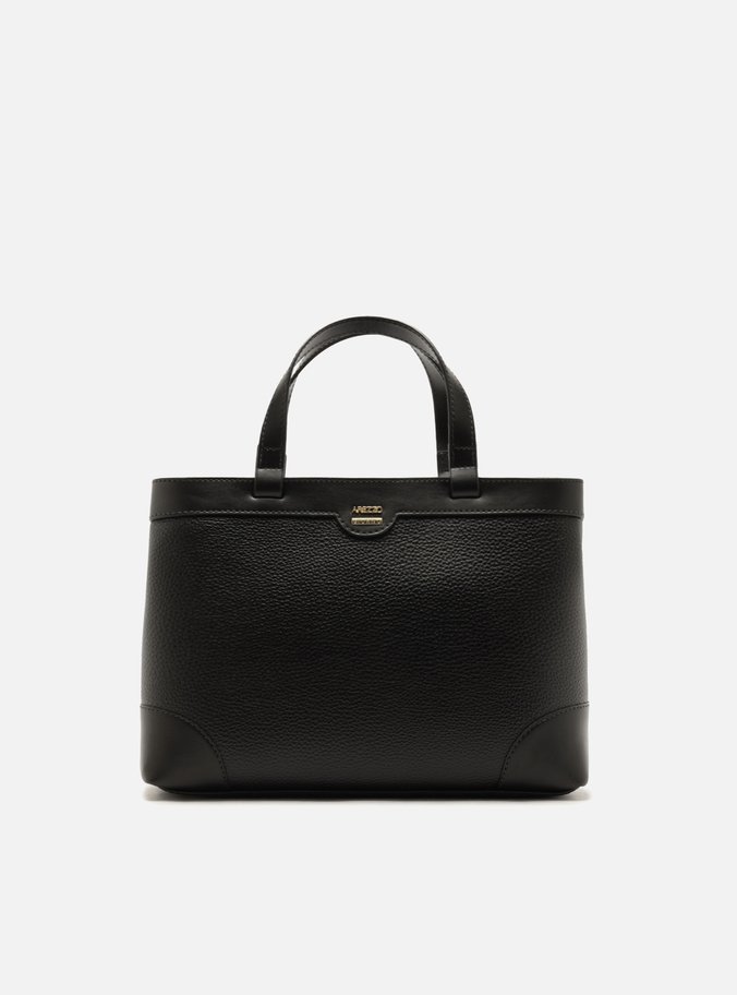 Bolsa Tote Preta Média Recortes