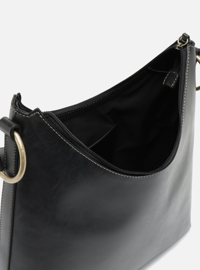Bolsa Hobo Preta Grande