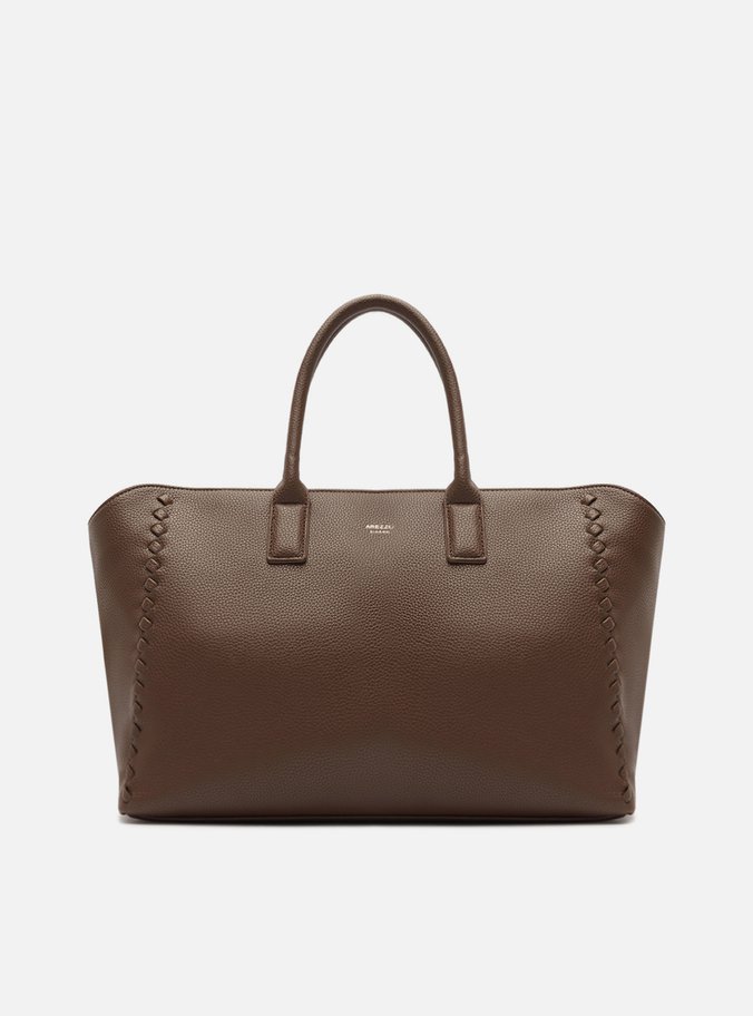 Bolsa Shopping Marrom Grande Tressê