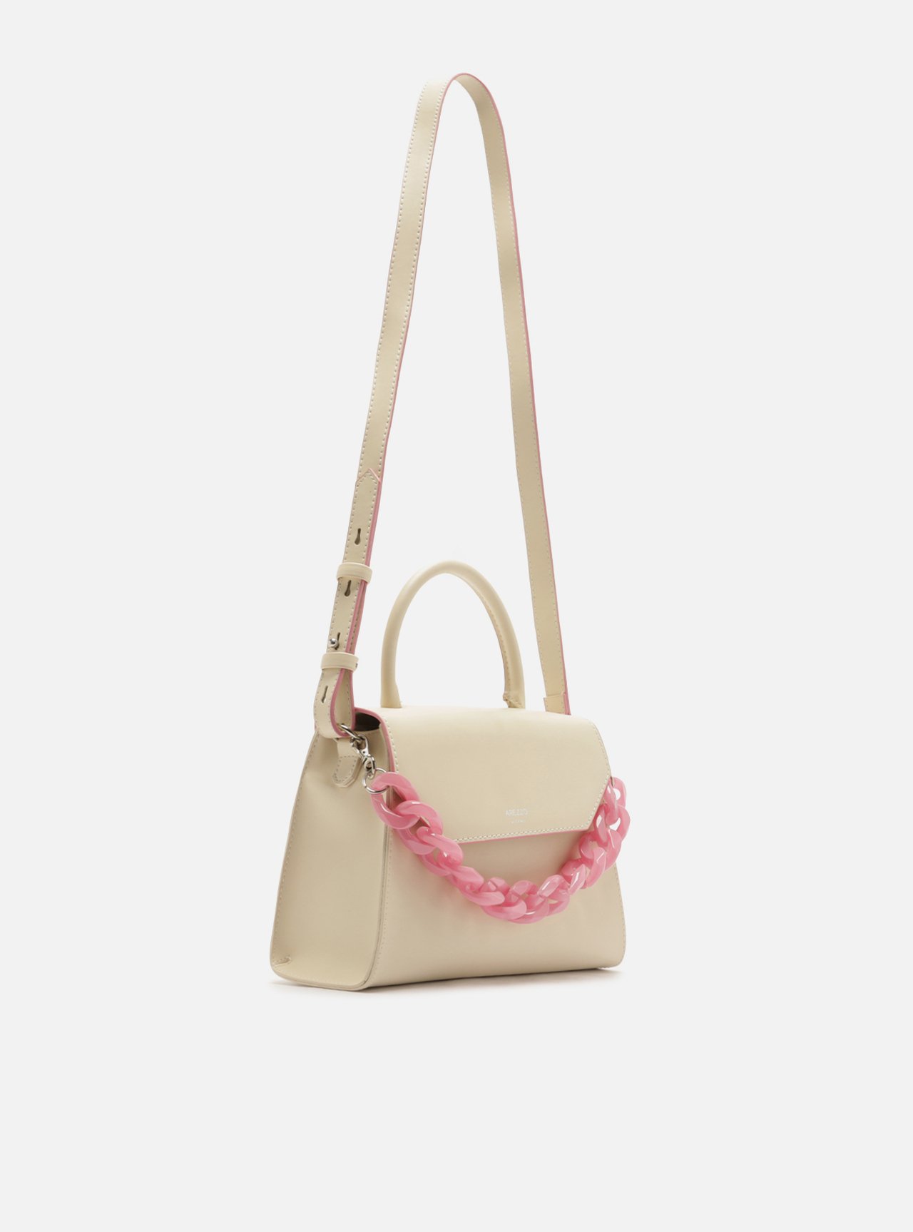 Bolsa Tote Multicolorido Média Alça Corrente — foto 5