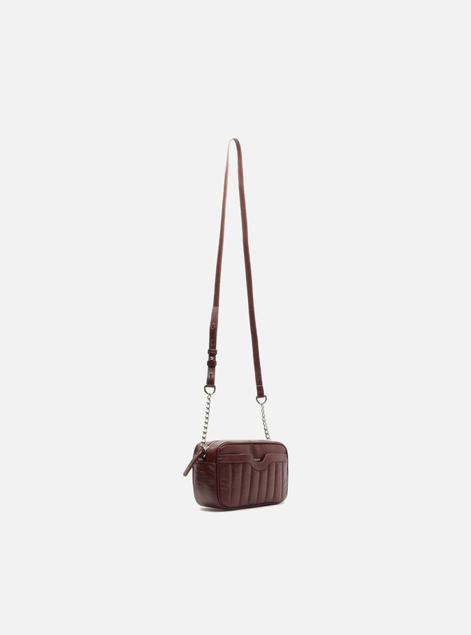 Bolsa Tiracolo Vermelha Couro Francine Pequena