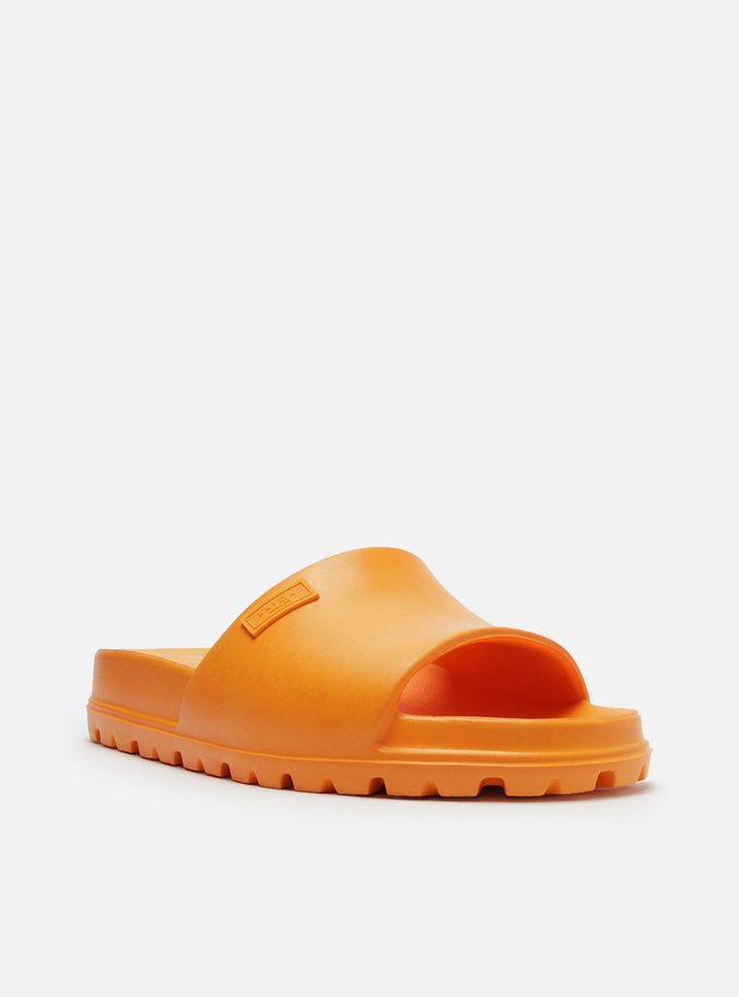 Chinelo Slide Laranja Brizza